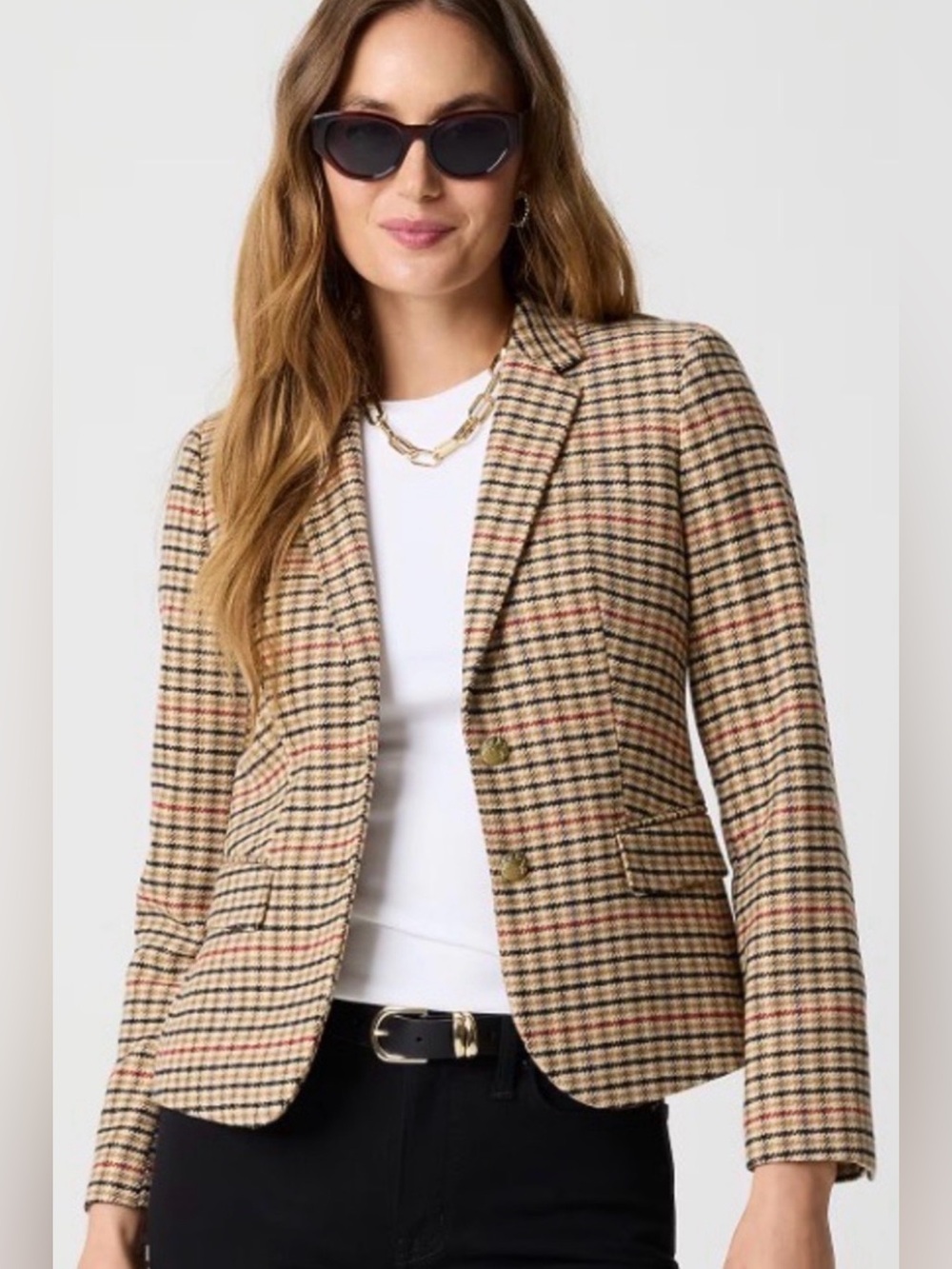 J. Crew Herringbone Wool Blender Blazer NWT